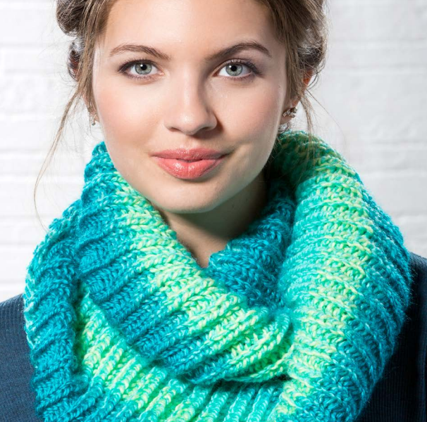 Brioche Cowl Free Knitting Pattern Download
