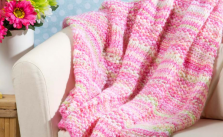 Building Blocks Blanket Free Knit Pattern Download for Baby