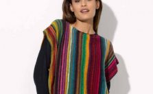 Darling Rainbow – Poncho Free Knit Pattern Download
