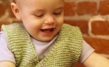 Elit Baby Muare Baby Vest Free Knitting Pattern Download