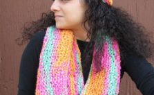 Encore Boucle Hat and Scarf Free Knitting Pattern Download