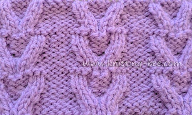 Horseshoe Stitch – Free Knitting Stitch