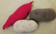 Free Potato and Sweet Potato Knitting Patterns