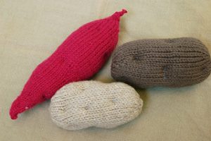 Free Potato and Sweet Potato Knitting Patterns