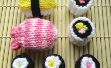 Free Sushi Knitting Pattern