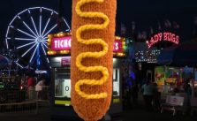 Knit Corn Dog Free Pattern