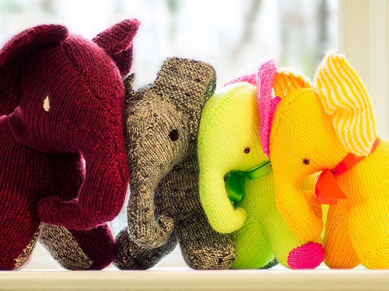 Knit and Elephant Free Knitting Pattern