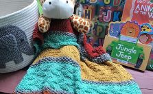 Lionhearted Baby Blanket Free Knitting Pattern
