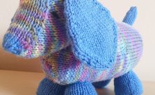 Luis The Long Puppy Free Knitting Pattern