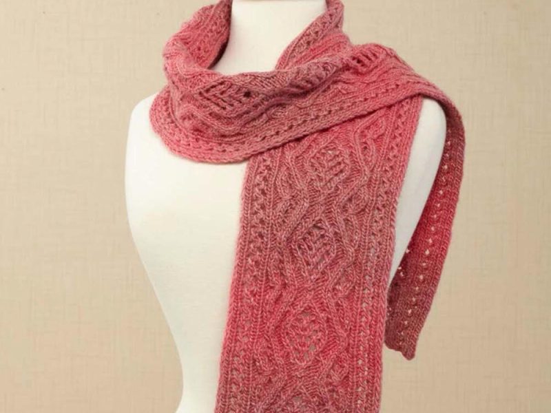 Marcelina Scarf Free Download Knitting Pattern