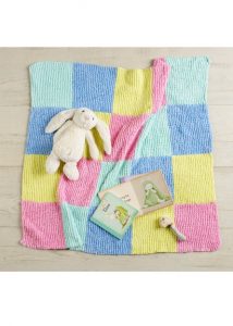Easy and Free Garter Stitch Baby Blanket Knitting Patterns. Click post for more!