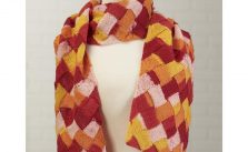 Oahu Scarf Free Download – Entrelac Scarf Free Knitting Pattern