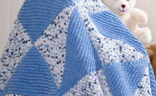 Pinwheel Baby Blanket Free Knitting Pattern Download