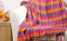 Plaid Baby Blanket Free Knitting Pattern Download
