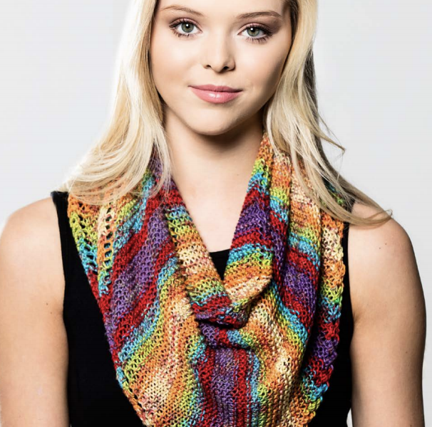 Premier Triangular Scarf Free Knitting Pattern Download