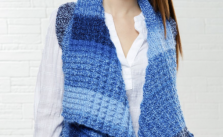 Sky Shades Vest Free Knitting Pattern Download