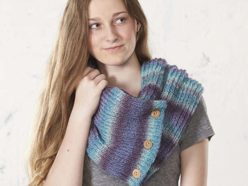 Tanzanite Cowl Free Download Knit Pattern