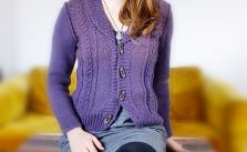 Wisteria Free Cardigan Knitting Pattern