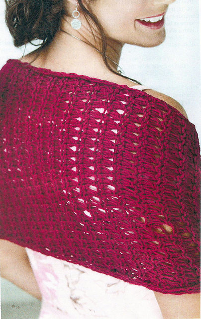 8-Hour Lace Shawl Free Knitting Pattern