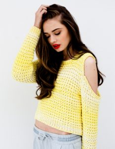 Abigail Sweater Tank Free Knitting Pattern