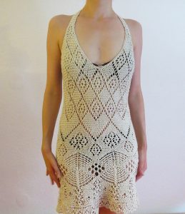Alize Shetland Lace Beach Dress Free Knitting Pattern