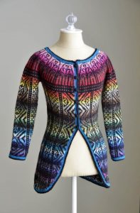 All Colors Sweater Fair Isle Sweater Jacket Free Knitting Pattern