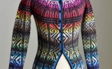 All Colors Sweater Fair Isle Sweater Jacket Free Knitting Pattern