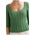 Ambre Cabled Sweater Free Knitting Pattern Download