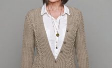 Aran Cardigan Free Patons Knitting Pattern