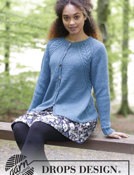 Arendal Free Cardigan Knitting Pattern