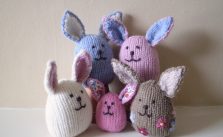 Baby Bunnies Free Toy Knitting Pattern
