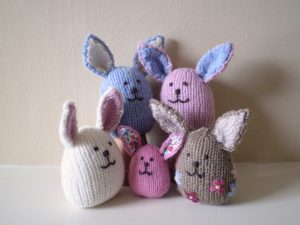 Baby Bunnies Free Toy Knitting Pattern