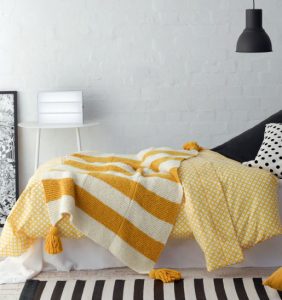 Beginner Garter Stitch Rug Free Knitting Pattern