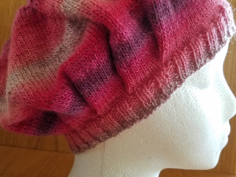 Bella Slouchy Hat Free Knitting Pattern