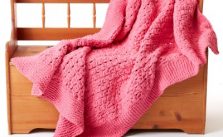 Bernat Daydream Knit Blanket Free Pattern