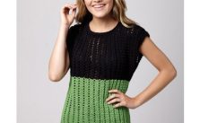Bernat Fresh Mesh Top Free Women’s Knitting Pattern