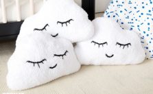 Bernat Head in the Clouds Knit Pillow Free Pattern