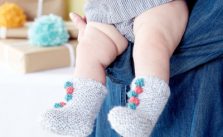 Bernat Knit Baby Circus Socks Free Pattern
