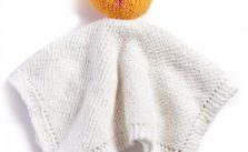 Bernat Knit Lovey Free Baby Blankie Pattern