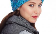 Bernat Slanting Stitch Hat Free Knitting Pattern