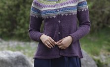 Blueberry Fizz Jacket Free Knitting Pattern