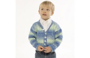 Bluegrass Cardigan Free Knitting Pattern for Kids