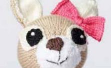 Caron Dotty the Fawn Free Animal Knitting Pattern