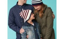 Caron Family Striped Beanies Free Knitting Pattern