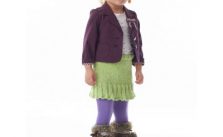 Caron Flirty Skirty Free Knitting Pattern
