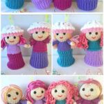 Cutie Cupcake Dolls Free Knitting Pattern