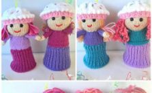 Cutie Cupcake Dolls Free Knitting Pattern