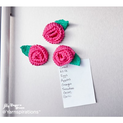 Fabulous Floral Knit Fridgies Free Pattern