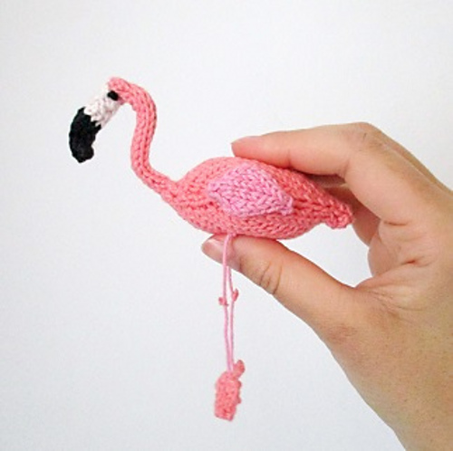 Amigurumi Flamant Rose (Flamingo) Free Knitted Toy Pattern