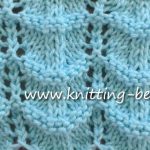 Free Lace Ripple Stitch Knitting Pattern http://www.knitting-bee.com/knitting-stitch-library/feather-and-fan-variations/free-lace-ripple-stitch-knitting-pattern